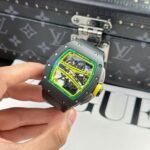 Richard Mille Copies Watch RM61-01 Manual Winding Yohan Blake Ceramic Black ZF 42.7??50.23mm - Image 2