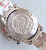 Replica Omega Seamaster 300m Diver Black Dial Black Inner Bezel SS Bracelet A7753 - Image 6