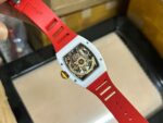 Richard Mille Replica 1:1 Watch RM88 Smiley Red Rubber Strap 42mm - Image 6