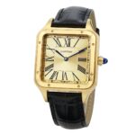 Cartier Santos-DUMONT Women’s 44mm Couple’s Watch – Gold Colour(1:1 replica) - Image 2