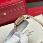 Cartier Santos Rose Gold Replica 11 Watch Dial White BV Factory 35mm - Image 9