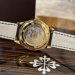 Patek Philippe Replica Watch Complications 5146 Gold Plated leather Strap 40mm - Image 5