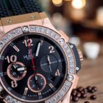 Hublot Replica 1:1 Watch Big Bang Chronograph King Gold Black Rubber Strap 44mm - Image 4