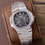 Patek Philippe Men Replica Watch Nautilus 5740 Gray Dial Metal Wire 40mm - Image 3