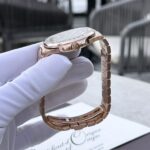 Patek Philippe Nautilus 5723 Gold Wrapped With Moissanite Baguette Diamonds 3K 40mm - Image 6
