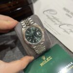 Rolex Replica 1:1 Watch DateJust 126234 Green Dial Jubilee Strap Factory VS 36mm - Image 2