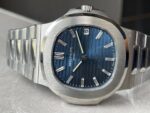 Replica PATEK PHILIPPE Nautilus 5711 40th Anniversary SS PPF 1:1 Best Edition Blue Dial on SS Bracelet A330 - Image 6