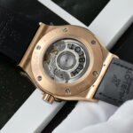 Hublot Classic Fussion King Gold Best Replica Watches Custom Full Moissanite Diamonds 42mm - Image 8