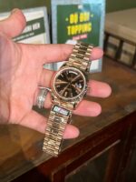 Rolex Day-Date 228235 Best Replica Watch Dial Chocolate Weight 186 Gram QF Factory 40mm - Image 5