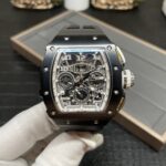 Richard Mille RM 11-03 Replica Black Ceramic Case with Black Rubber Strap | Skeleton Dial Watch For Men - Image 9