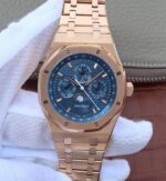 Replica Audemars Piguet JF Royal Oak 41mm 26574 RG Blue Dial White Hand A5134