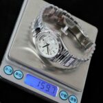 Rolex Day-Date Meteorite Dial Replica Watches Moissanite Diamonds Custom QF Factory 36mm - Image 2