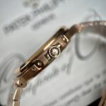 Patek Philippe Nautilus 5712 Chocolate Dial Gold Plated Replica 11 Watch GR 40mm - Image 6