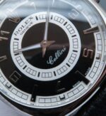 Replica Rolex Cellini Danaos 4243 SS Black/White Dial Black Leather Strap A2824 - Image 2