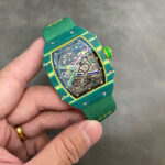 Richard Mille RM67-02 Case Green Carbon Refined Super Light 37 Grams 38.7??47.52mm