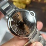 Cartier Ballon Bleu Luxury Imitation Watches Brown Dial Automatic Moevement AF Factory 40mm - Image 4