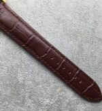 Replica Omega Globemaster Master Chronometer YG Dial/Case Brown Leather Strap A8913 - Image 6