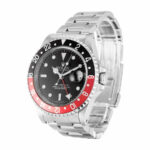 Rolex GMT-Master II Red   Black Bezel Black Dial Coke 16710 Oyster Replica - Image 2