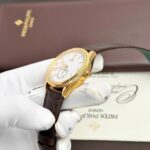Rolex Perpetual 1908 Yellow Clone 11 Watch White Dial 39mm - Image 3