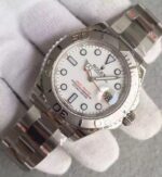 Replica Rolex Yacht-Master 116622 Noob White Dial on SS Bracelet A2824 - Image 2