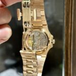 Patek Philippe Best Replica Watch Nautilus 5712R Brown Dial 18K Solid Gold 40mm - Image 7