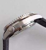 Replica Omega Planet Ocean SS GMT Black Dial Silver Markers Black Rubber Strap A8605 - Image 4