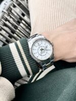 Rolex Fake Watch Sky Dweller 326934 White Dial Metal Wire 42mm - Image 7