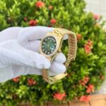 Rolex Day-Date 128348RBR Ombre Green Dial Replica Watch EW 36mm - Image 4