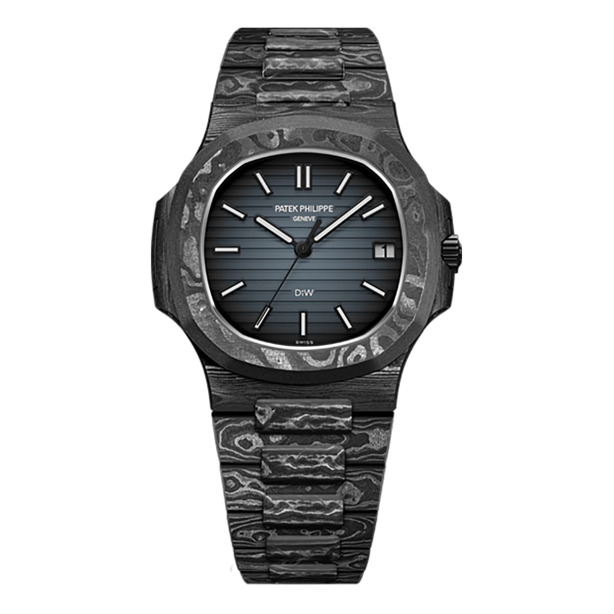 3B5CCF89-B9B5-BFA7-7972-2AECDE4B0757.jpg Best Fake Patek Philippe Replica Watch Nautilus All Carbon Gris The Black Grail Project(1:1 replica) - Image 1