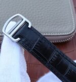 Replica Cartier Ballon Bleu De Cartier Chrono SS Black Dial A8101 - Image 7