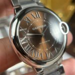 Cartier Ballon Bleu Luxury Imitation Watches Brown Dial Automatic Moevement AF Factory 40mm - Image 5