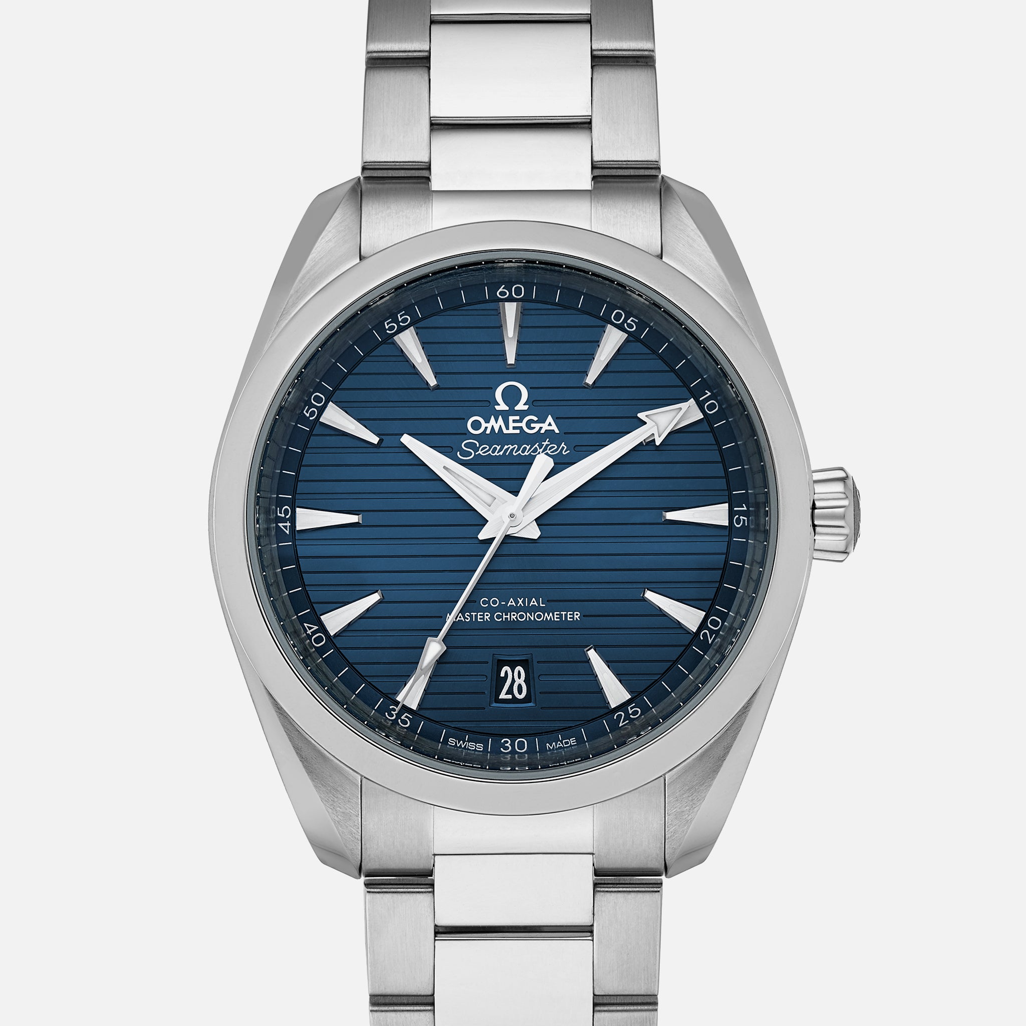 3C4F8FB7-7297-AD0A-7216-6F9BCC6EC07B.jpg Seamaster Aqua Terra 150m Co-Axial Master Chronometer 38mm Blue Dial On Bracelet(1:1 replica) - Image 1
