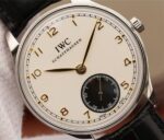 Replica IWC ZF Portuguese IW545405 White   Black Dial A6498 - Image 3
