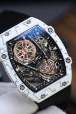 Richard Mille Replica Watches RM27-05 Rafael Nadal White Carbon 37.25??47.25mm - Image 5