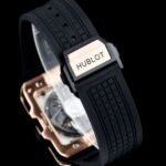 Hublot Big Bang, Square Bang Unico 42mm Textured Rubber Strap(1:1 replica) - Image 9