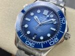 Omega Replica 1:1 Watch Seamaster 75th Anniversary Summer Blue 42mm - Image 4