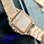Cartier Santos Men s Full Diamond Replica Watch Highest Quality 39.8mm - Image 7