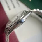 Rolex Replica 11 Watch DateJust Mother of Pearl Dial With Diamonds Bezel EW Factory 36-41mm - Image 5