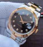 Replica Rolex Noob DateJust 126333 YG Wrapped Black Dial - Image 7