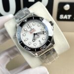 Omega Replica 11 Watch Seamaster White Dial Metal Strap Factory VS 42mm - Image 2