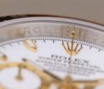 Replica Rolex Daytona 116523 Thick YG Wrapped White Dial Bracelet A7750 - Image 4
