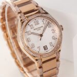 Fake Diamond Watch Replica Patek Philippe Twenty~4 Ladies Rose Gold Silver Dial 7300/1201R-001(1:1 replica) - Image 7