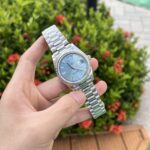 Rolex Day-Date Replica Watch Ice Blue Dial GS Factory 40mm - Image 3