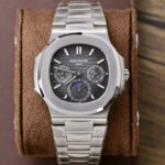 Patek Philippe Men Replica Watch Nautilus 5740 Gray Dial Metal Wire 40mm - Image 2