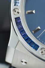 Hublot Classic Fusion Titanium Rainbow Refined Synthentic Gemstones Bezel Best Copy 42mm - Image 11