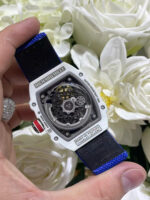 Richard Mille Best Replica Watch RM67-02 White Carbon Weight 37 Grams 38.7??47.52mm - Image 8