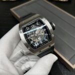 Swiss Richard Mille RM 010 Replica ?C Skeleton Dial Men’s Watch With Black Rubber Strap And Sapphire Crystal - Image 9