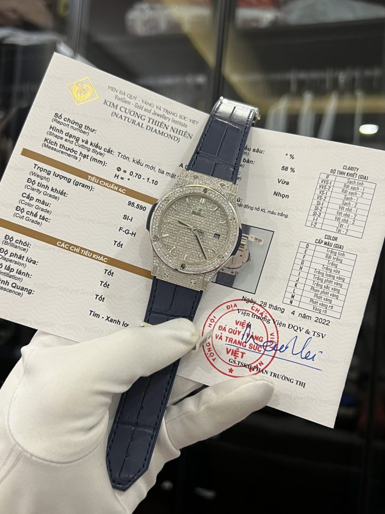 40096311-CB51-7138-BD3C-4246BA0BBE2D.jpg Hublot Best Replica Watch Classic Fusion Custom Natural Diamonds 42mm - Image 1