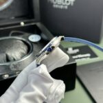 Hublot Classic Fusion Replica Watches Womens Blue HB Factory 33mm - Image 5
