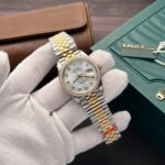 Rolex Rep 11 Watch DateJust MOP Moissanite Diamond Bezel EW 36mm - Image 2